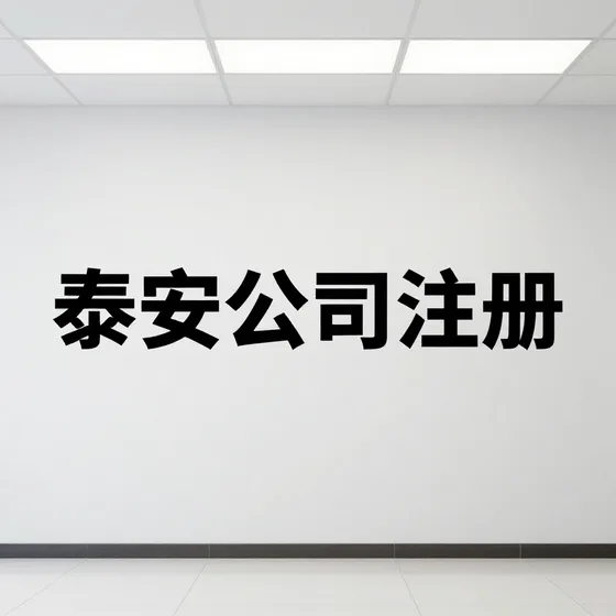 泰安公司注册行业解析